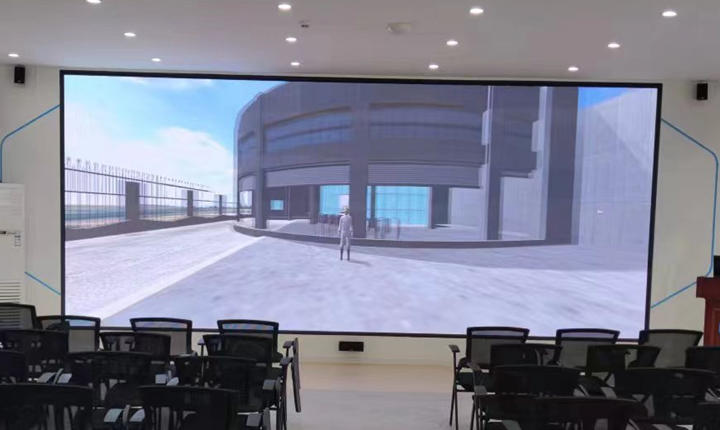 LED Virtual Simulation Training Room, Wuhan Technical College Of Communication