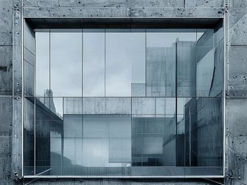 Exposed Frame Glass Curtain Wall